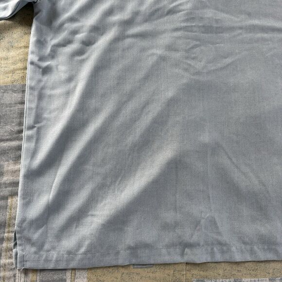 Syllables System Light Blue Striped Short Sleeve Button Up Shirt Men's Sz XXL - Picture 12 of 16